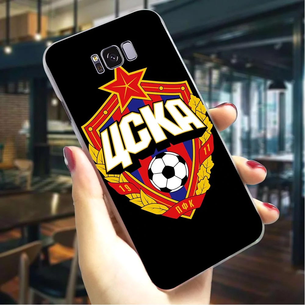 

Hard Case for Samsung M30 PFC CSKA Moscow Cover for Galaxy S8 Case S6 Edge M10 M20 S7 S9 S10 Plus S10e Note 8 9 Back Covers