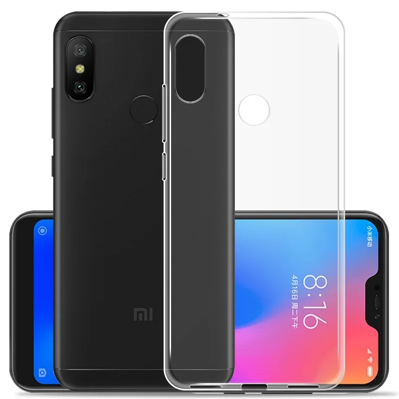 

Clear TPU Back Cover For Xiaomi Redmi Note 7 6 Pro 5 Case For Redmi 6A 4x 5 Plus Capa For Xiaomi Mi 9 8 A1 A2 Lite Pocophone F1