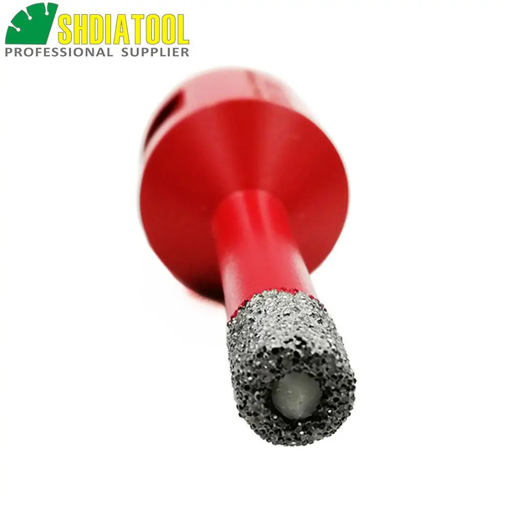 Free shipping  2pcs Vacuum brazed diamond drilling core bits, M14,  Dry drilling, Diameter 8mm