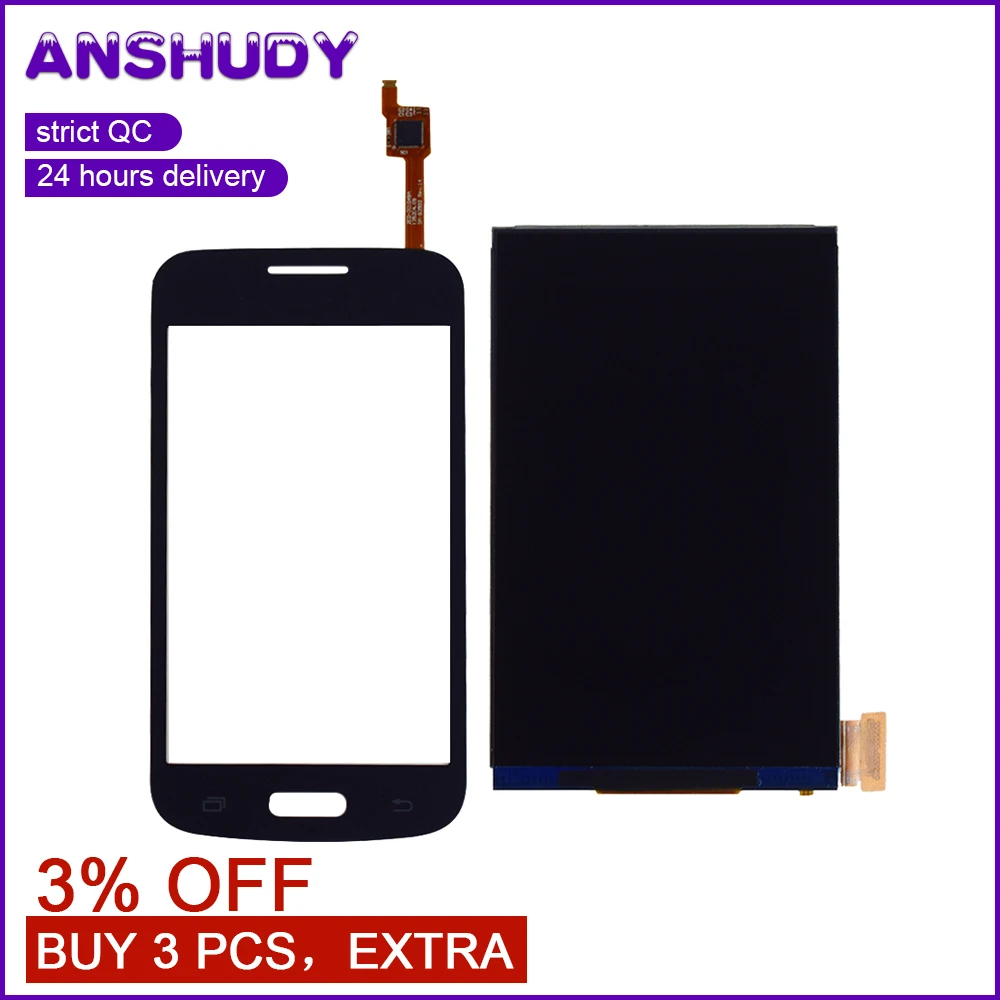 

G350E LCD Display Touch Screen Digitizer Kit For Samsung Galaxy Duos Star Advance G350E SM-G350E Display Screen Replacement