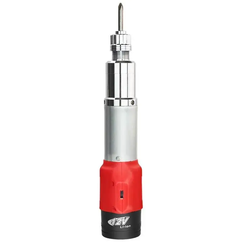

12V electric cordless screwdriver Straight compact adjustable torque Rechargeable Multi-function drill Household DIY power tool