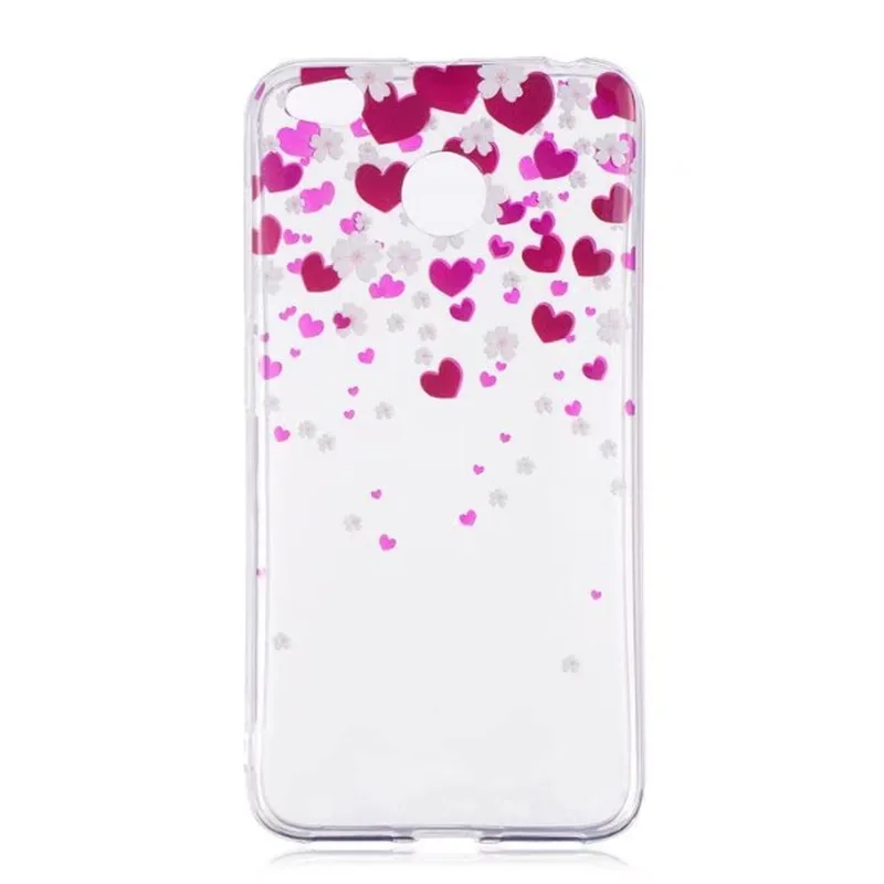 Цветной чехол для телефона из ТПУ с цветочным рисунком медведя Fundas Xiaomi Redmi 4X новый