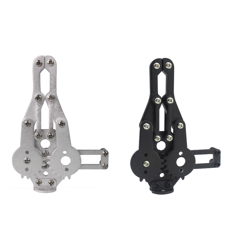

Aluminium Alloy Manipulator Paw Arm Mechanical Robotic Claw Clamp Kit for Medium Servo Robot Arm & Other Projects