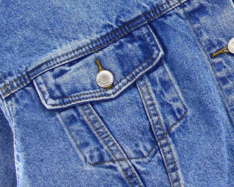 Aisiyipushi стиль бойфренда обрезанная джинсовая куртка женская летняя синяя джинсовая куртка с длинным рукавом Женские куртки пальто для весны