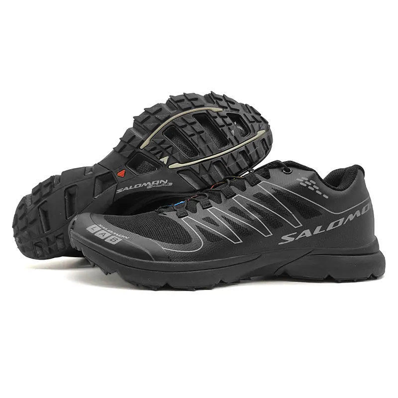 

Original black Salomon S-LAB SENSE Mens Shoes Outdoor Jogging Sneakers Lace Up Athletic running shoes Men's Shoes size 40-46