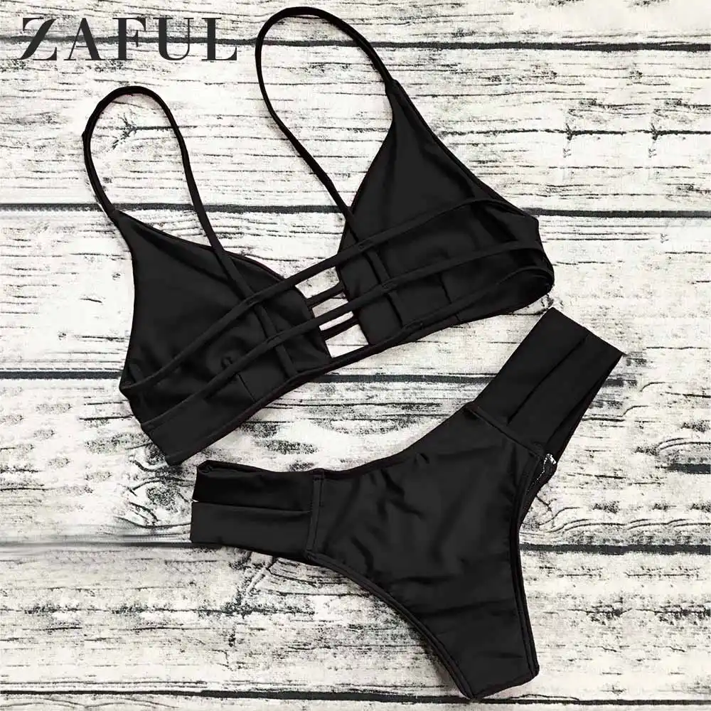 zaful bikini push up