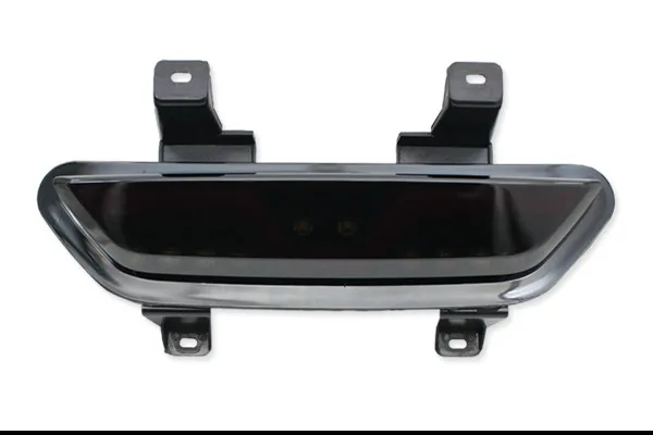 

NEW Smoked Lens 3-IN-1 LED Rear Fog Light LED Rear Fog Tail/Brake & Reverse Back Up Lamp for 2015 2016 2017 2018 Ford Mustang