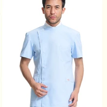 Медицинская одежда дантистов комбинезоны дантистов сервировки Белого пальто сплит набор