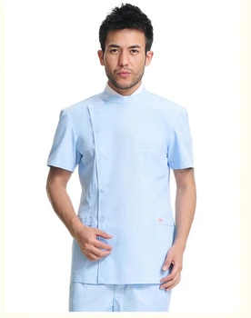 

Medical clothing Dentists overalls Dentists serving white coat Split Set