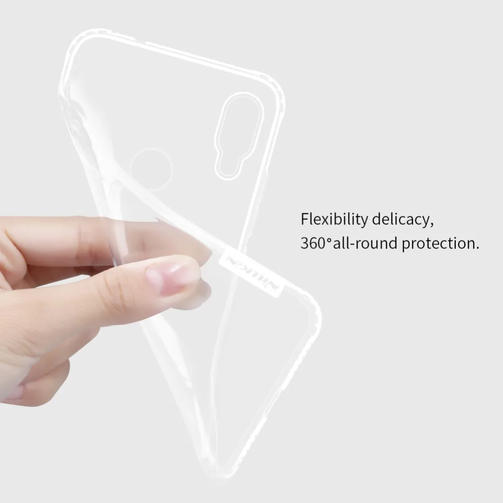 10 шт./лот NILLKIN Ультратонкий Прозрачный чехол из натурального ТПУ для Xiaomi Redmi Note 7