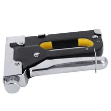 Простое руководство для степлера пистолет для ногтей сверхмощный ручной пистолет для ногтей деревообрабатывающий с 600 шт мебельный набор гвоздильщик инструмент для заклепок