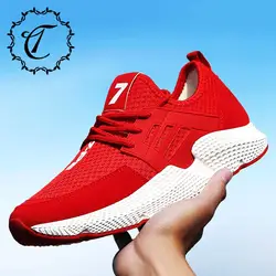 CatriCa 2019 Повседневная дышащая теннисная Летняя обувь Мужская высокого качества дизайнерские модные роскошные брендовые кроссовки красный