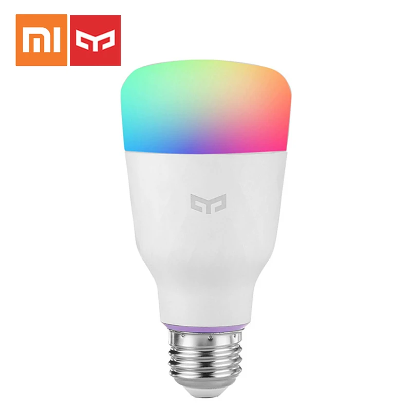 

(Update version) Original Xiaomi mijia yeelight smart LED bulb colorful 800 lumens 10W E27 Lemon Smart bulb For mi home App #314