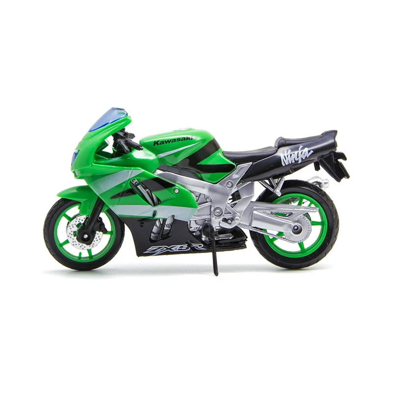 Maisto 1:18 модели мотоциклов ZX 9R Kawasaki Ninja ZX9R литье под давлением Пластиковые мото миниатюрные Гоночные Игрушки для коллекции подарков