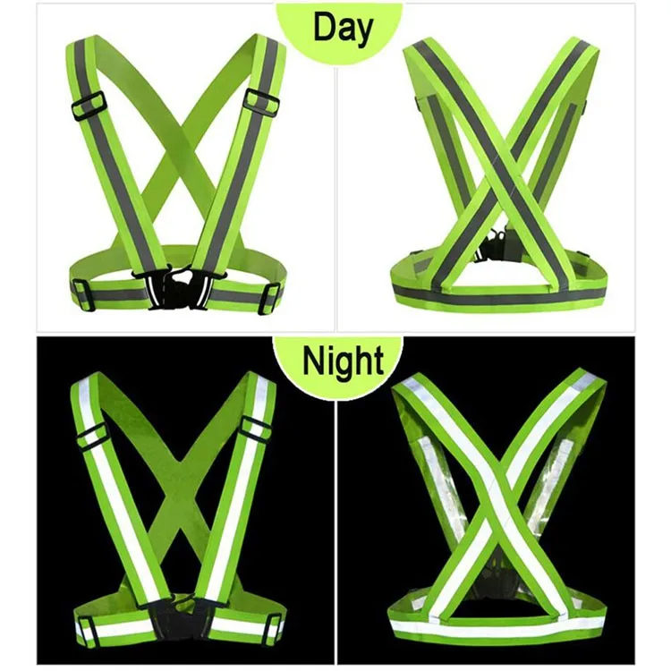 Reflective Safety Vest Strips for Construction Traffic Warehouse Visibility Security Jacket Reflective Strips Work Wear Uniforms Reflective Safety Vest Strips for Construction Traffic Warehouse Visibility Security Jacket Reflective Strips Work Wear Uniforms