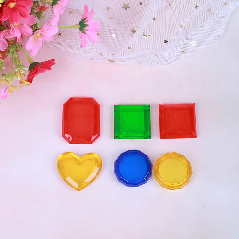 6pcs Gem Set Throwing Toy Swimming Pool Game Children Dive Sticks Toy Jewelry Findings&Components New