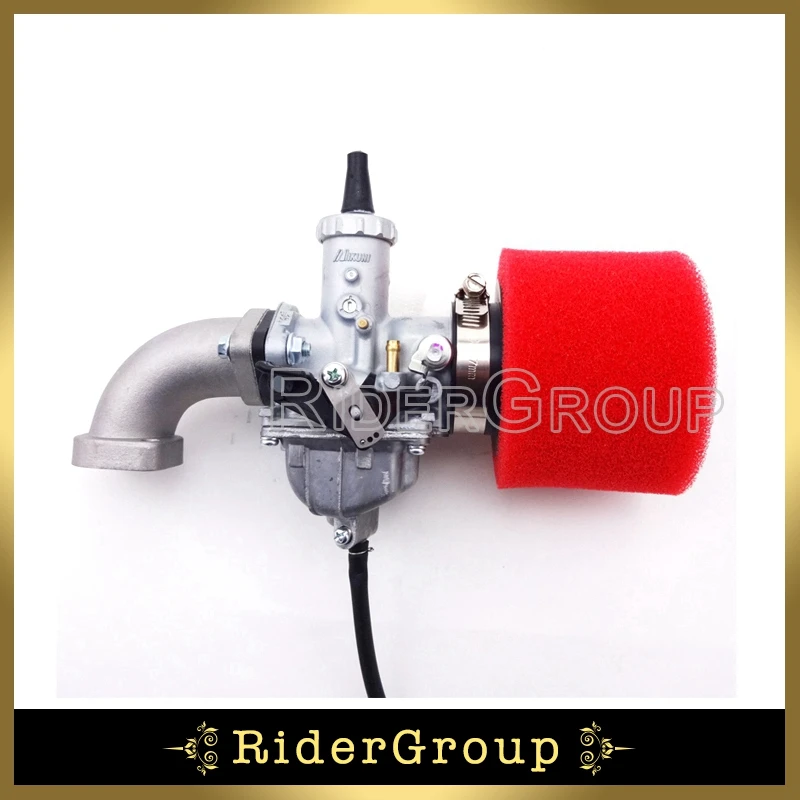 30mm Mikuni Carb VM26 Carburetor 45mm Air Filter Mainfold Intake Pipe For YX 140cc 150cc 160cc Engine Pit Dirt Bike Motocross | Автомобили
