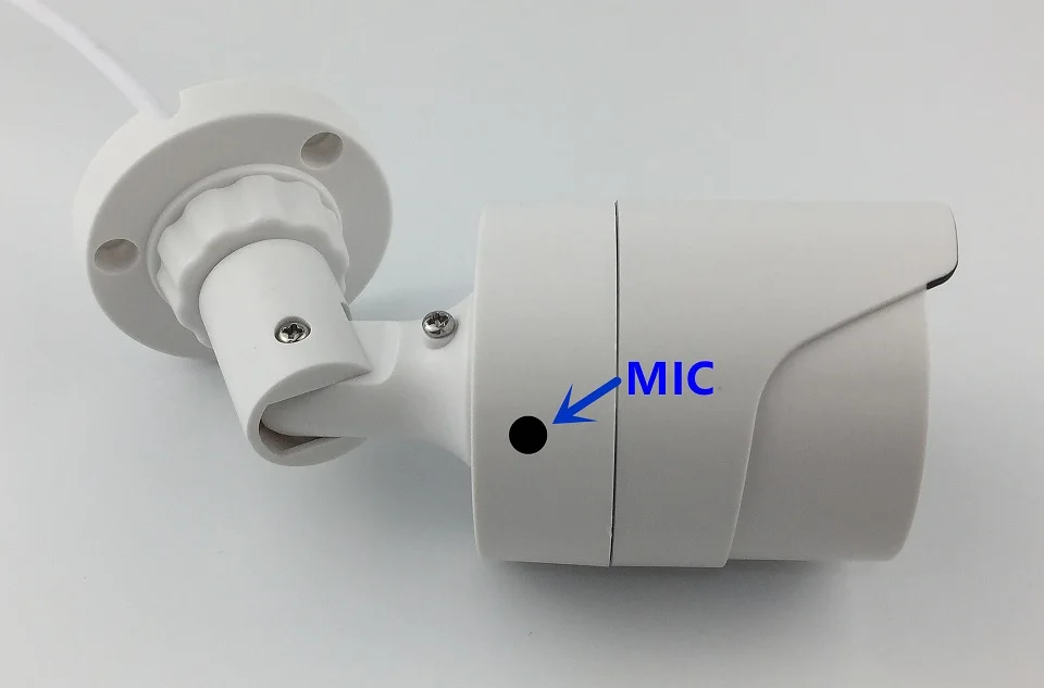 

Sony IMX307+3516E IP Bullet Camera Integrate MIC Audio H.265 1920*1080@25fps Low illumination IRC Audio 48V PoE Onvif CMS XMEYE