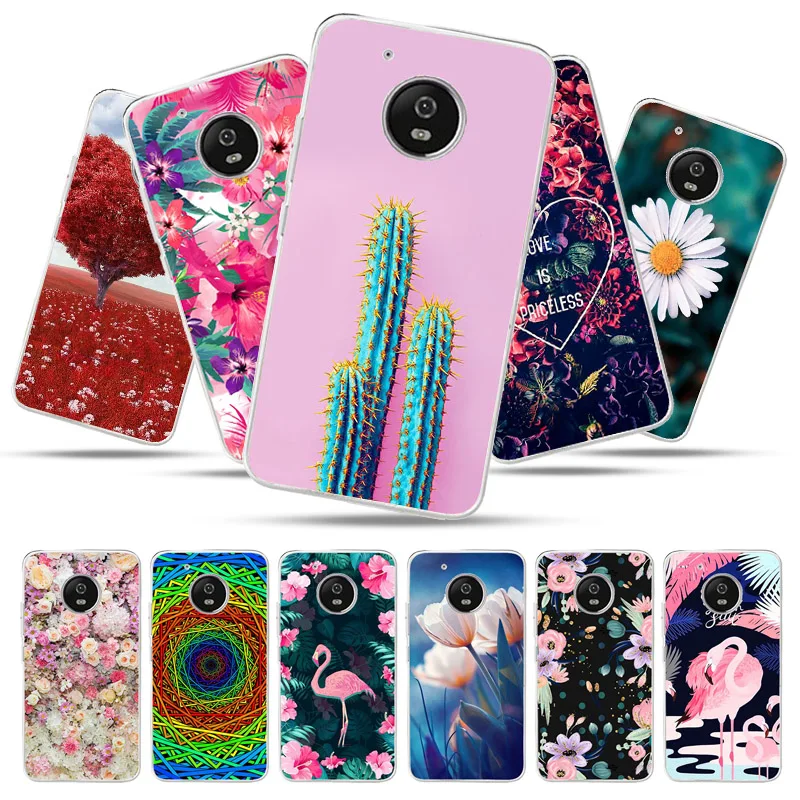 

Bolomboy Painted Case For Motorola Moto G5S Plus Case Silicone Soft TPU For Moto G5 Plus Cover Cute Unicorn Flamingo Cases