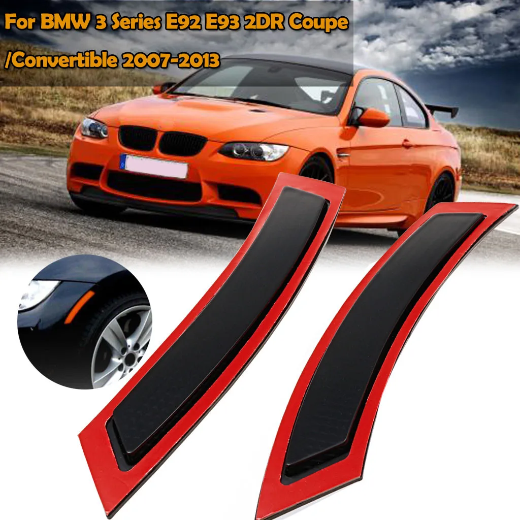 

2x Front Bumper Reflector Side Marker left and right For BMW E92 E93 3 Series 2DR Coupe Durable long service Multi-colored 8Z