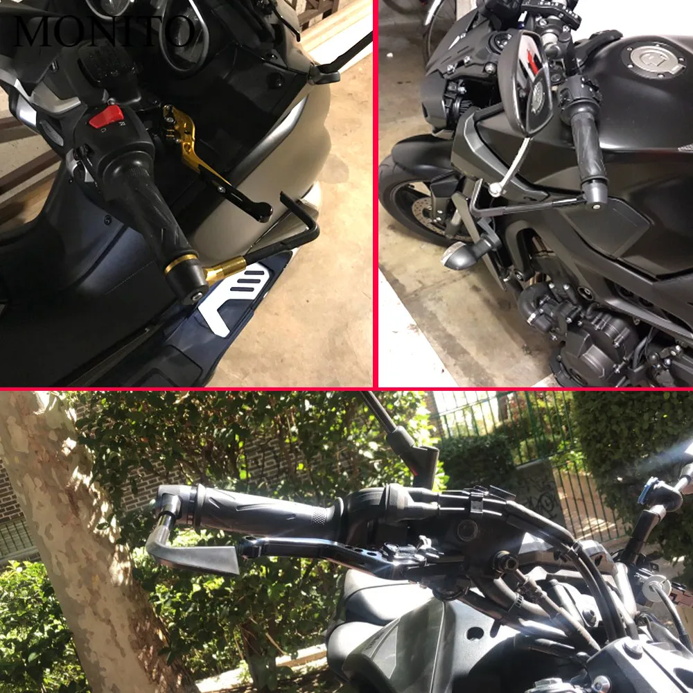 Protetor da Motocicleta Sistema de Freio Proteger para Yamaha Proguard Embreagem Alavancas r6 2005 2006 2007 2008 2009 r3 Fz1 mt 09 07 Yzf r1 7 cordas e cabos