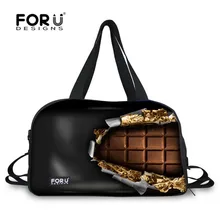 Forudesigns/3d шоколад с принтом черный Портативный Йога Коврики сумку на одно плечо Для мужчин Спорт Bolsa де ddeporte Фитнес Сумки