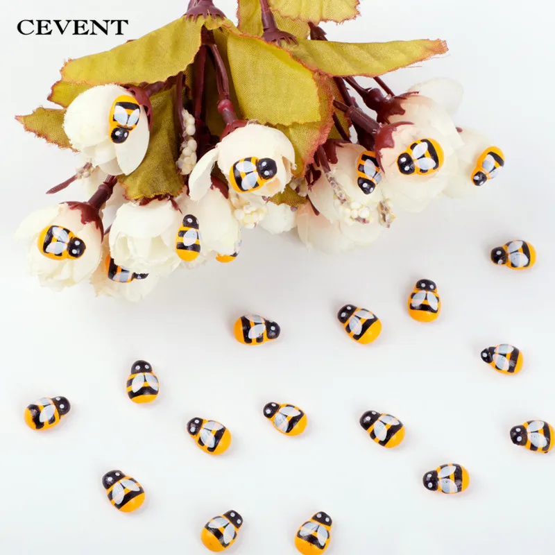 Cevent 100pcs/bag Mini Bee Stickers DIY 3D Wooden Ladybug Stickers Scrapbooking Easter Home Wall Decoration Scrapbooking Craft Cevent 100pcs/bag Mini Bee Stickers DIY 3D Wooden Ladybug Stickers Scrapbooking Easter Home Wall Decoration Scrapbooking Craft