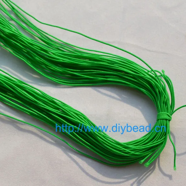 DIY 12 Colors 25meter 1MM Beading elastic Stretch Cord Beads Cord String  Strap Rope For Bracelet Making