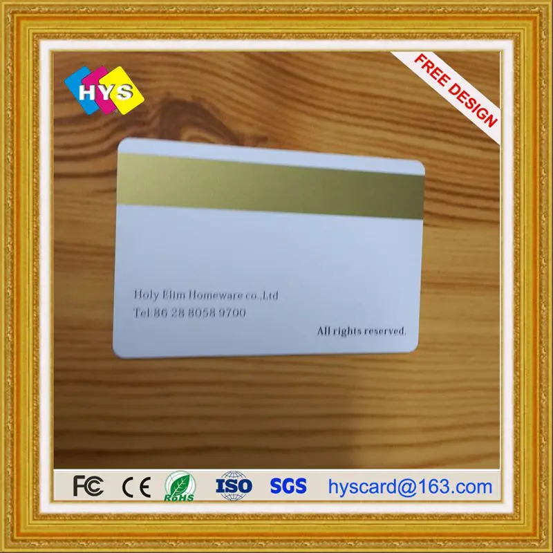 Штрих-код пластиковые карточки из ПВХ и магнитная карта для деловых поставок