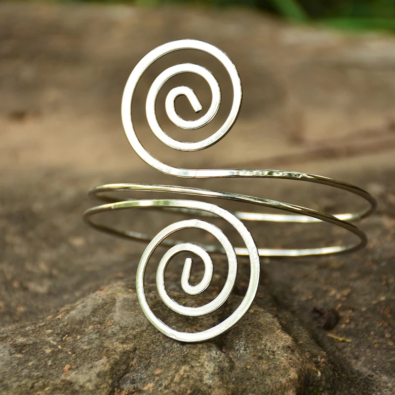 Arm Bracelet Adjustable Arm Cuff Bangle For Women