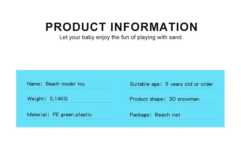 Забавные пляжные песок игры 3D мультфильм снеговик плесень пляж снег модель песка Детская Детские игрушки открытый пляж Playset