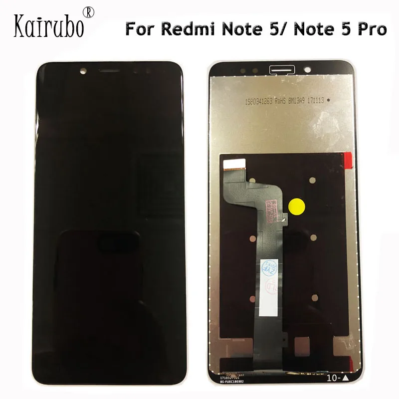 

100% Working OK For 5.99" Xiaomi Redmi note 5 redmi note 5 pro LCD screen display+ Touch panel Digitizer+ DHL Free (50Pcs)