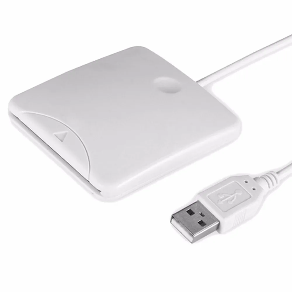 USB контакт смарт-чип карты IC карты ридер писатель с sim-слотом для Windows Me/для 2000/XP/или для MAC OS 8,6, 9.X