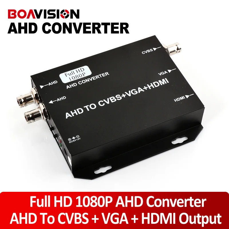 imágenes para HD AHD para HDMI/VGA/CVBS Adaptador Convertidor Codificador Adopta Cable Coaxial, el Apoyo 1080 P/720 P 25/30FPS HDMI + VGA + CVBS Salida de $ number MA imágenes para HD AHD para HDMI/VGA/CVBS Adaptador Convertidor Codificador Adopta Cable Coaxial, el Apoyo 1080 P/720 P 25/30FPS HDMI + VGA + CVBS Salida de $ number MA