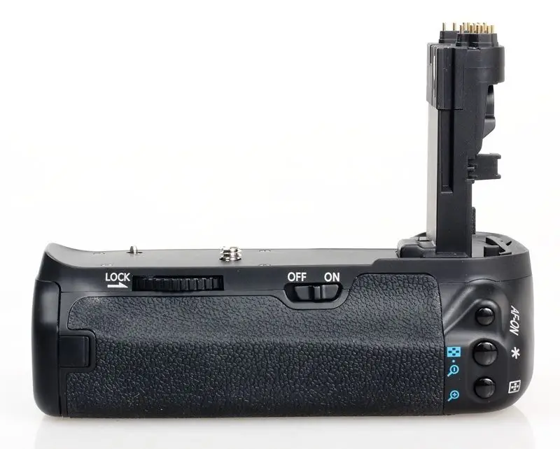 JINTU Camera Battery Grip Holder +2pcs LP-E6 Recharge Battery for Canon EOS 60D 60Da 60D-a Replacement BG-E9