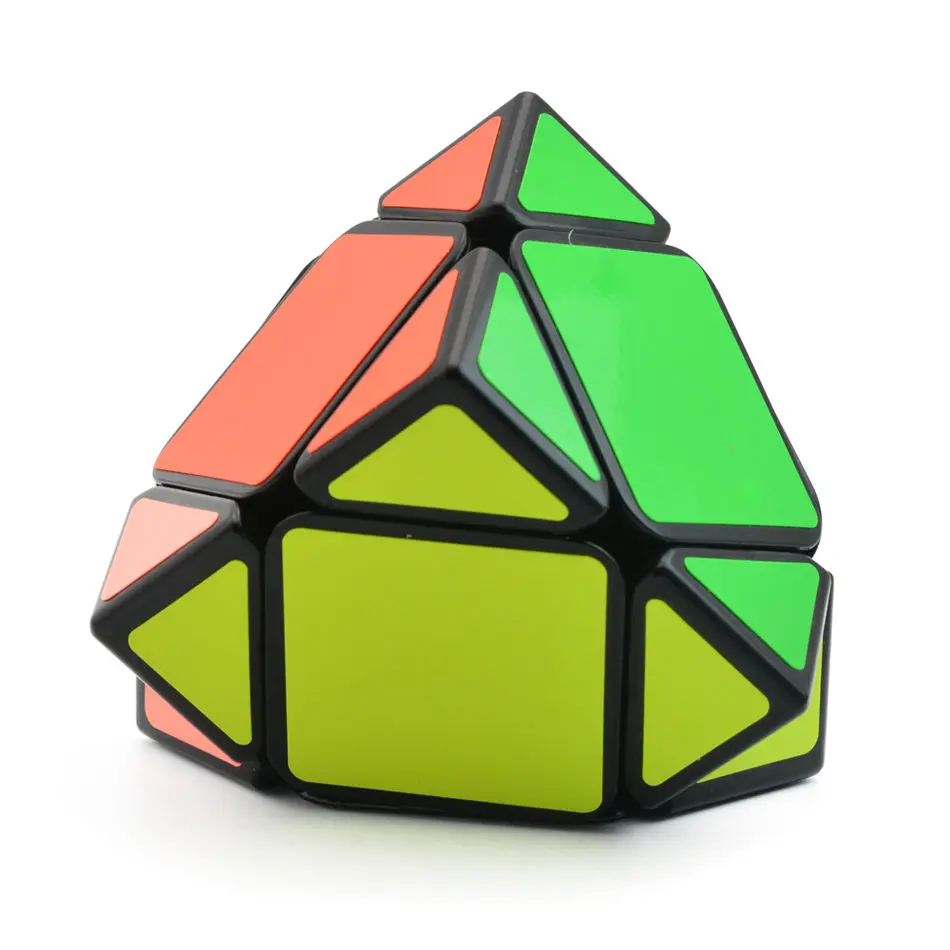 YJ GuanLong детская головоломка-кубик 3x3 кубик рубика черная наклейка волшебный куб 3 слоя скорость Магическая Скорость Куб профессиональные
