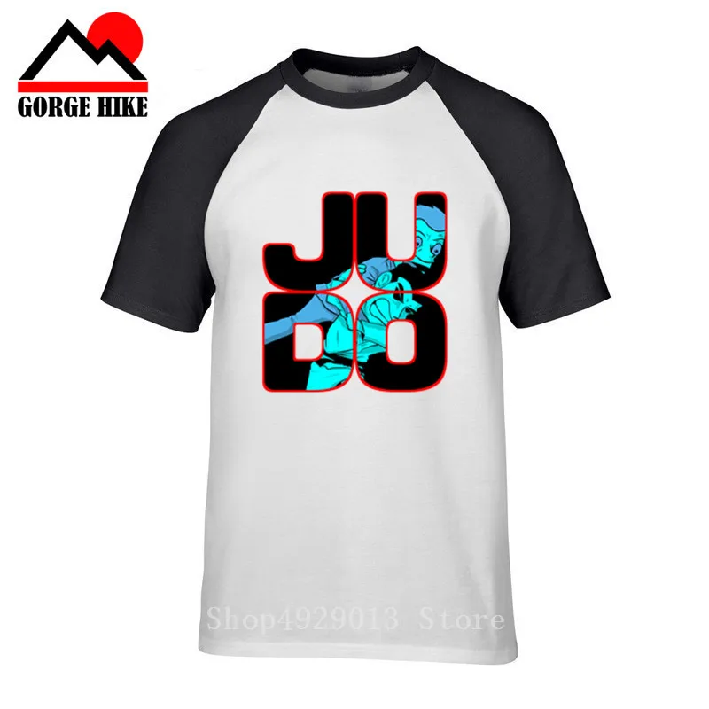 Профессиональная футболка JUDO, бразильская модель, короткий рукав, Бразильская борьба, спортивные топы, футболки для занятий спортом, Студенческая футболка для тренажерного зала - купить по выгодной цене