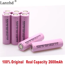 8pcs/lot Original 18650 3.7V 2600mAh LI-Ion batteries rechargeable Battery ICR18650 26FM safe batteries Industrial use LI Ion 8pcs/lot Original 18650 3.7V 2600mAh LI-Ion batteries rechargeable Battery ICR18650 26FM safe batteries Industrial use LI Ion