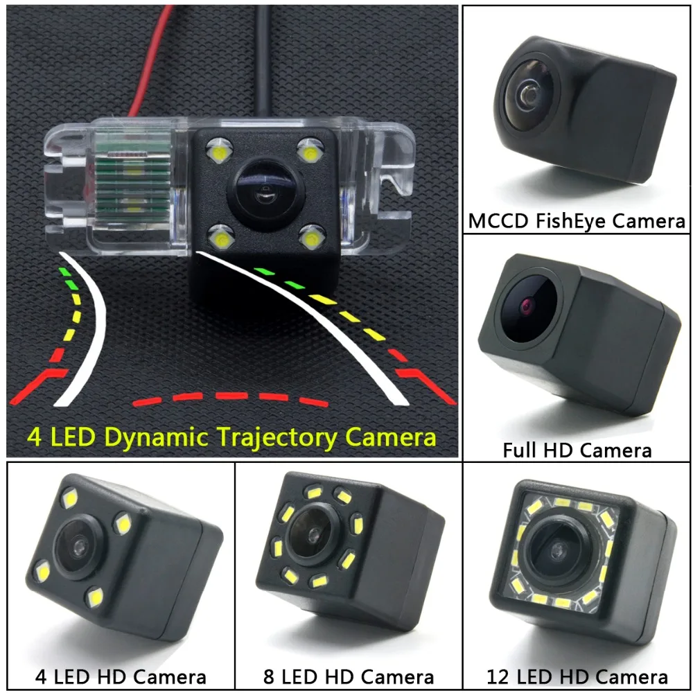 Динамическая траектория Беспроводная резервная Автомобильная камера заднего вида для Ford Mondeo Fiesta Focus Хэтчбек 2 S-MAX S Max Kuga Escape