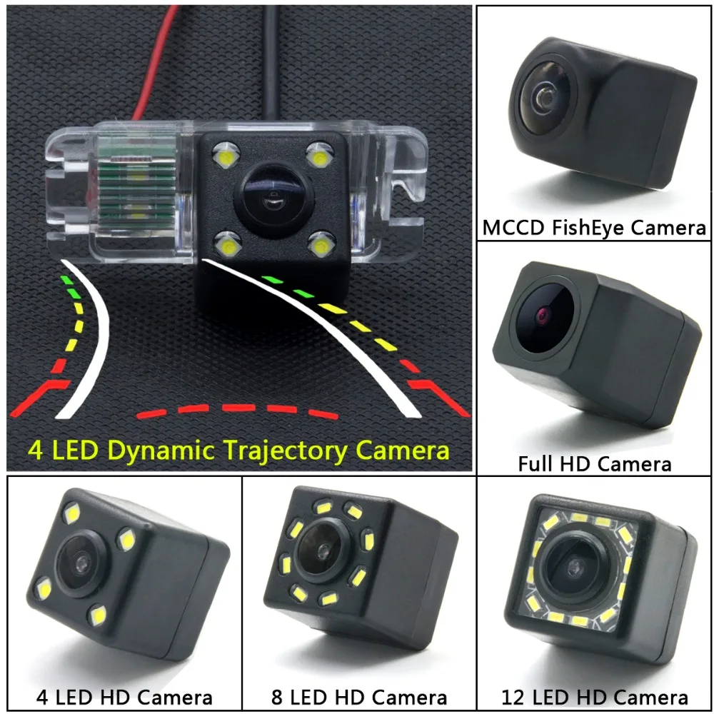 

Dynamic Trajectory Wireless Backup Car Rear View Reverse Camera For Ford Mondeo Fiesta Focus Hatchback 2 S-MAX S Max Kuga Escape