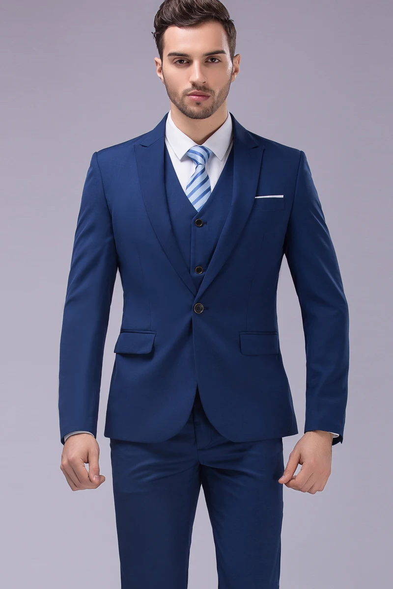 2019 Новые весенние и летние высококачественные деловые случайные костюмы жениха