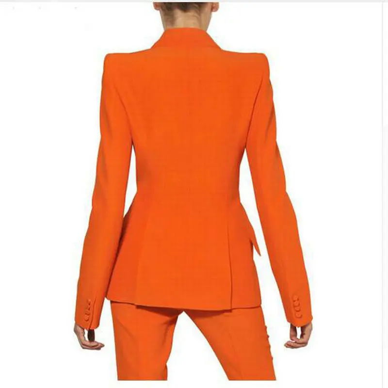 Для женщин брюки женские костюмы изготовленный на формальный заказ Бизнес офисный наряд куртка Бручные костюмы женские офисные форма