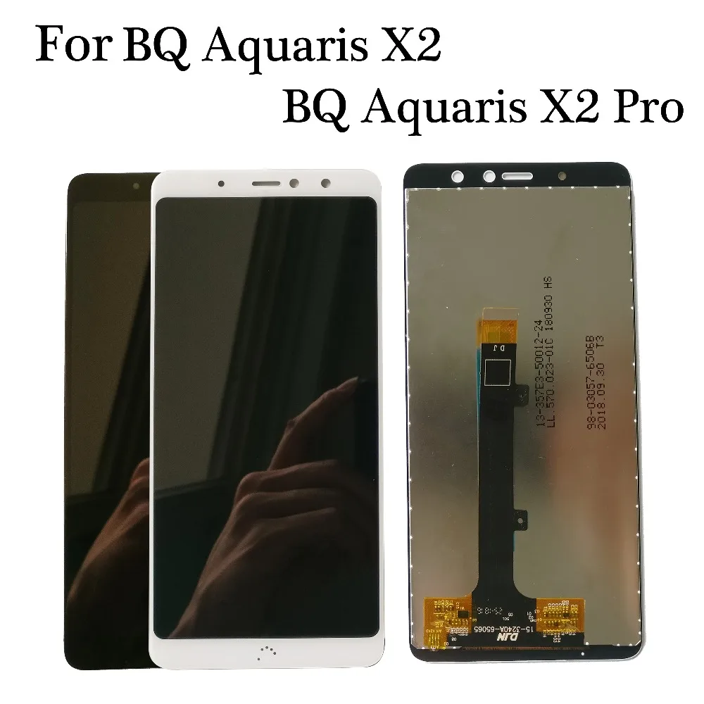 Высокое качество 5 6 дюймов для BQ Aquaris X2 / Pro ЖК-дисплей Дисплей с кодирующий
