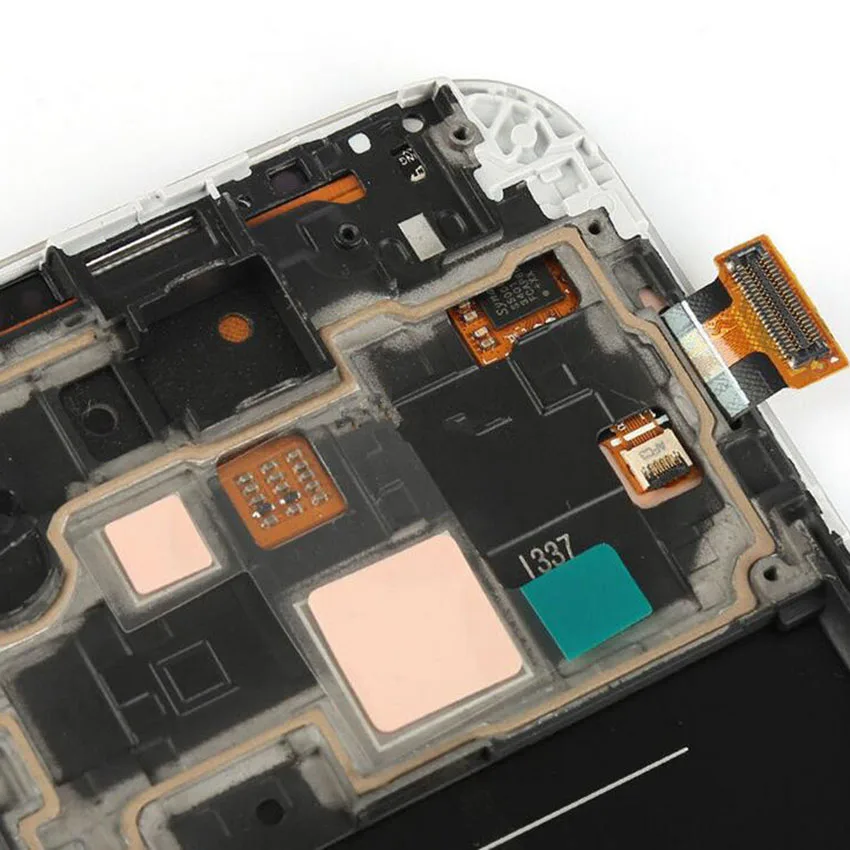 ЖК дисплей для Samsung Galaxy S4 i9505 сенсорный экран дигитайзер с рамкой стекло полная