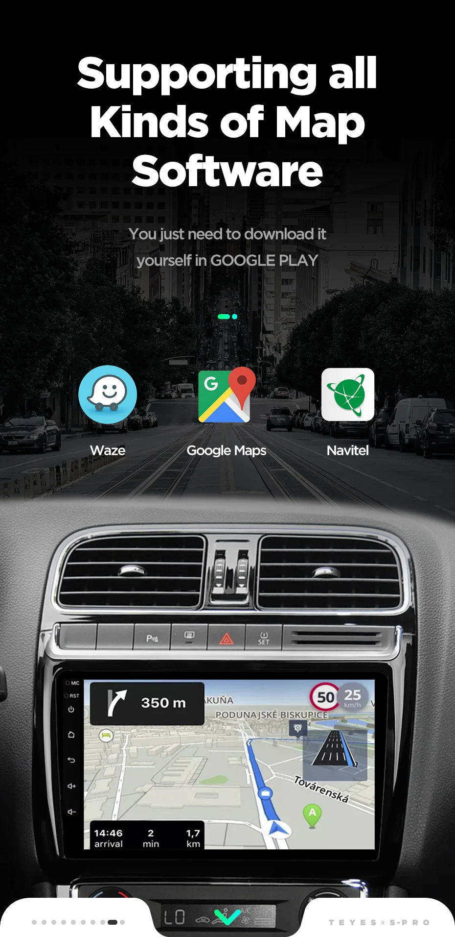 Cheap TEYES SPRO For Volkswagen POLO 2008 2009 2010 2011 2012 2013 2014 2015 Car Radio Multimedia Video Player Navigation GPS Android 19