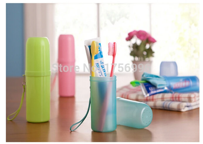 1 шт. Творческий утилита зубная щётка держатель зуб кружка чашка для зубной пасты для ванной Туристические товары комплект 4 цвета