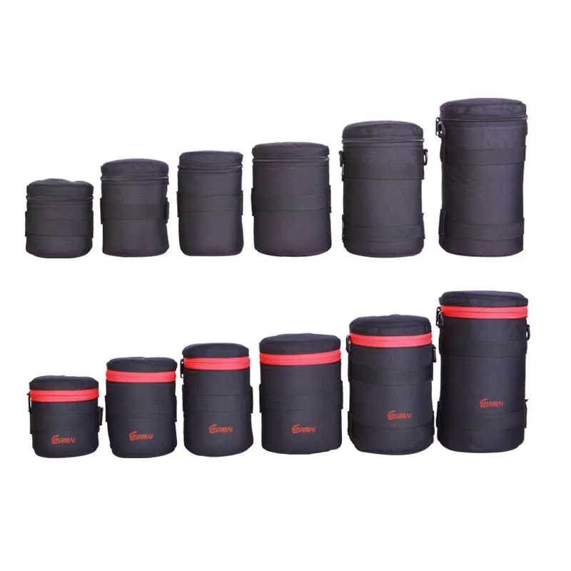 

Nylon Functional Lens Bags DSLR Camera Lenses Pouch Bag High Quality Lens Case EIRMAI Waterproof SLR Lens Pouches