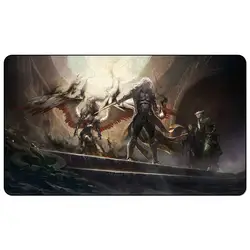 Кого уничтожения тени 60x35 см Магия Playmat кого уничтожения теней коврик для Настольная игра Настольный коврик