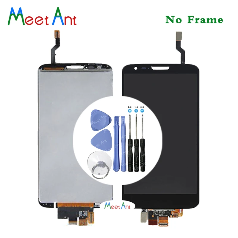 

High Quality 5.2'' For LG G2 D802 D805 LCD Display Screen With Touch Screen Digitizer Assembly + Tool