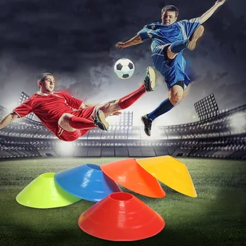 

Cone 1pcs Cross Training Football Space Multicolor Pvc Marker Disc Sauce Athletics Saucer Soccer Rugby Outdoor Sport